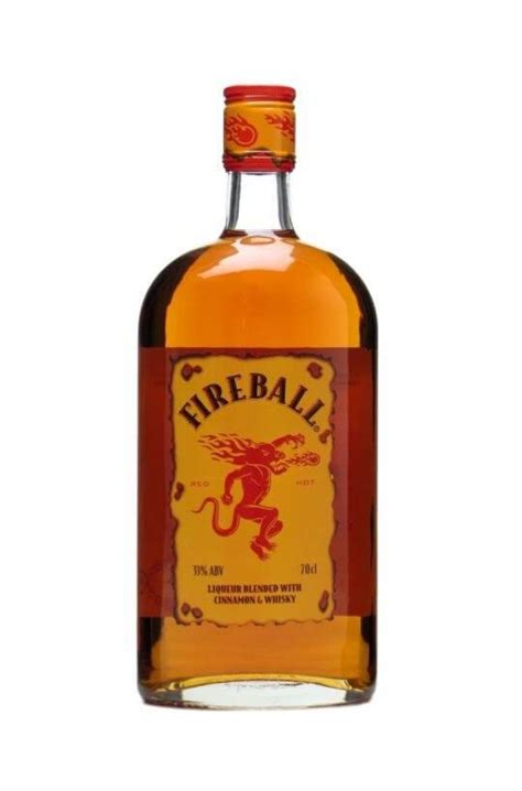 Fireball Liqueur With Cinnamon And Whisky