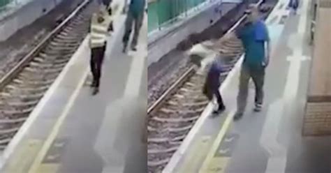 Drunk Man Pushes Woman Into Train Tracks Is Arrested
