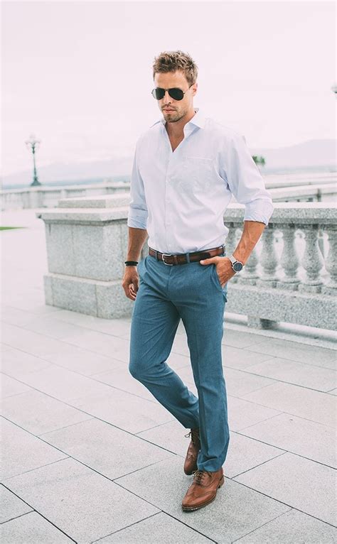 Men White Shirt Outfits 15 Ways To Wear White Button Down Shirts