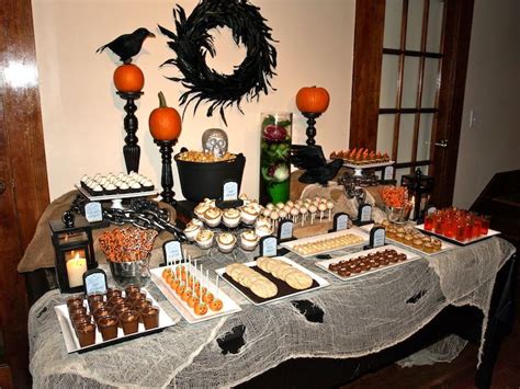 A Party Style Halloween Dessert Table Halloween Dessert Table