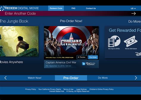Think of movies anywhere like a digital bridge between online video vendors. Redeem Digital Movie on Behance