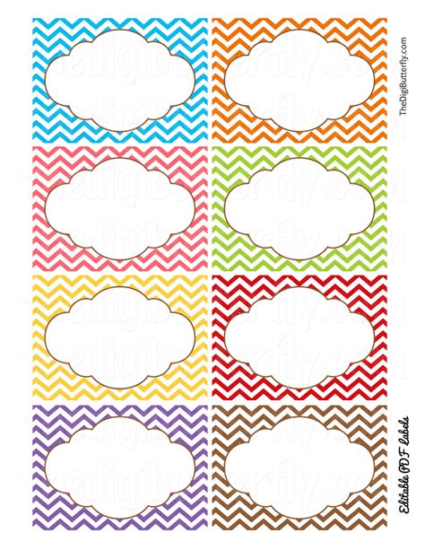 5 Best Images Of Free Printable Label Borders Doodle Border Free