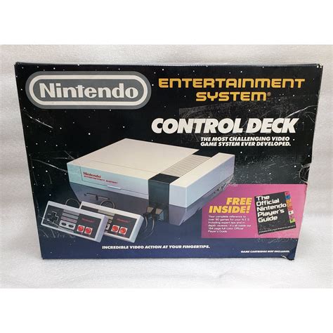 Nintendo Entertainment System Nes Control Deck Complete In Box Your