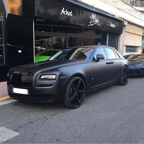 Instagram Media By Msmotors Matte Black Rolls Royce Ghost ♠️ Tag A