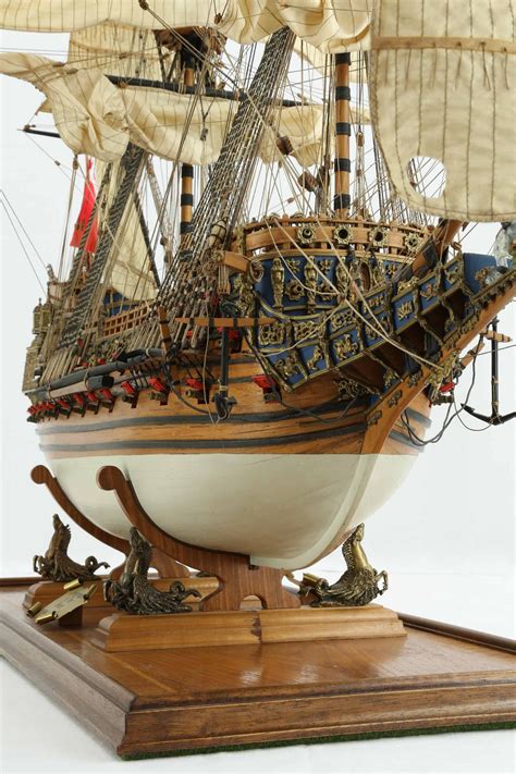 The English Sovereign Of The Seas Of 1637 Sailing Ship Model Model