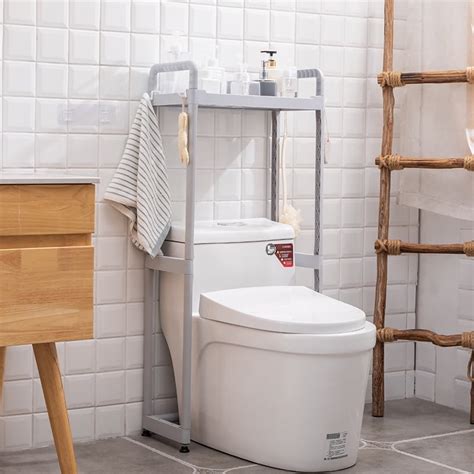 123 Tier Toilet Bathroom Space Saver Shelf Over Toilet Multi