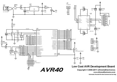 Avr Microcontroller Circuit Page 7 Microcontroller Circuits Nextgr