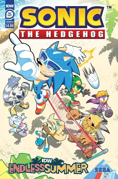 Idw Endless Summer Sonic The Hedgehog Reviews 2023 At