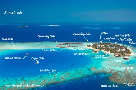 Baros Maldives Resort Maps Discover The Island