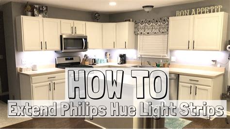 Philips hue light strips are making their mark in decorating different areas of our homes. Philips Hue Lightstrip Extension Hack for Under Kitchen ...