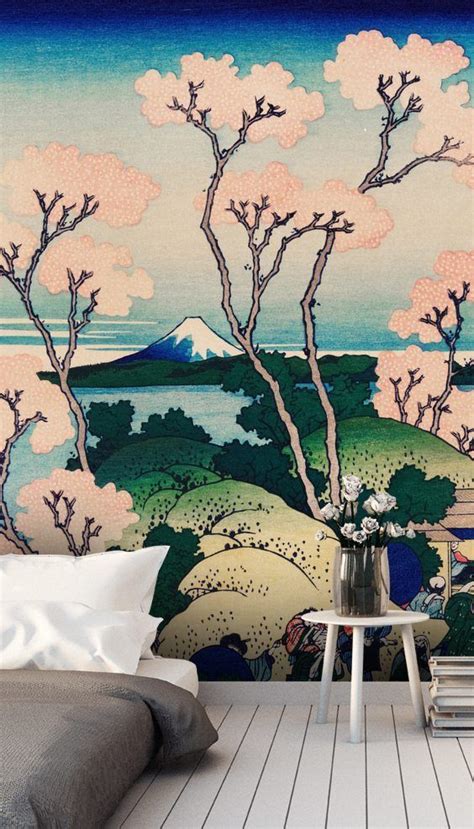 Give Your Room That Show Stopping Feature Wall With An Oriental Wallpaper Mural From Wallsauce