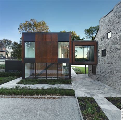 Modern Addition To 200 Year Old Stone House Designs And Ideas On Dornob