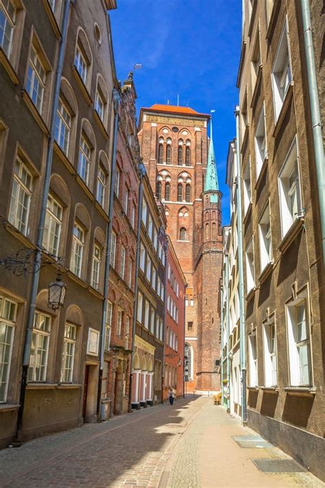 Architecture Of The Old Town In Gdansk Stock Photo Image Of