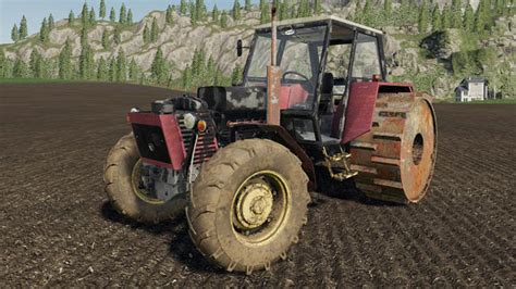 Мод трактор Old Zetor Crystal 12045 V1000 Farming Simulator 19