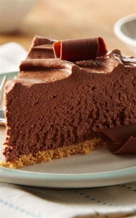 8 Minute No Bake Chocolate Cheesecake