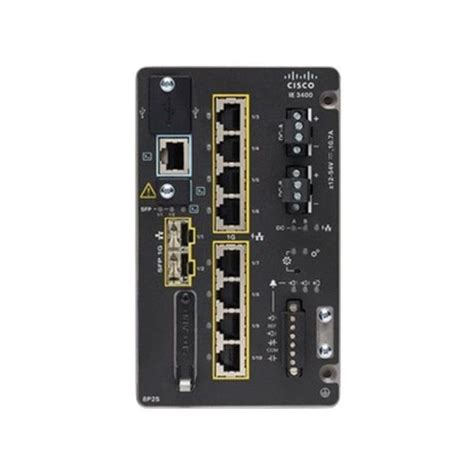 Ie 3400 8p2s E Cisco Series 10 Ports Switch At Discount
