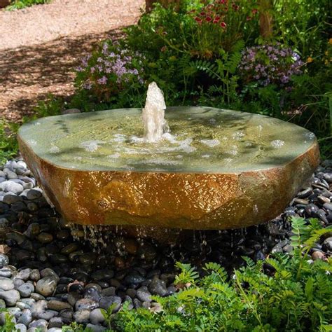 Extra large babbling basalt fountain. Natural Millstone Fountain - Stone Forest in 2020 | Stone ...