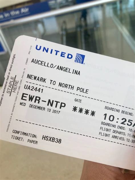 United Fantasy Flight To The North Pole Angelina Travels