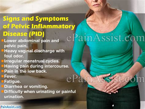 Pelvic Inflammatory Disease Pid Treatment Causes Symptoms