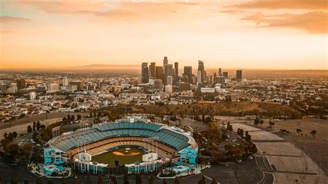 1366x768 Downtown Los Angeles Usa 1366x768 Resolution Wallpaper Hd