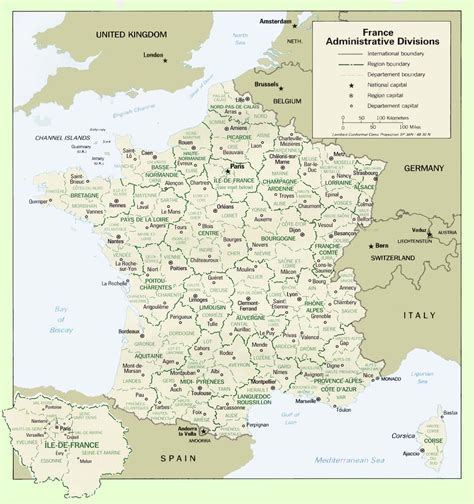 France Political Map