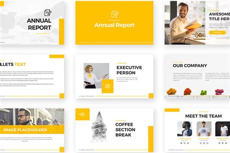 Annual Report Ppt Template TEMPLATES EXAMPLE TEMPLATES EXAMPLE