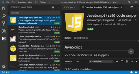 Top Imagen Install Javascript Visual Studio Code Abzlocal Fi