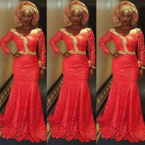 Perfect Lace Aso Ebi Gown Styles For Owambe Party Maboplus African