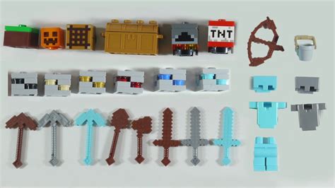 Lego Minecraft Sets Review Blocks Tools Weapons And Armor