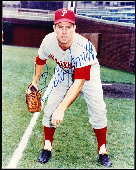 Lot Detail Billy Smith Autographed Philadelphia Phillies Bsbl Color