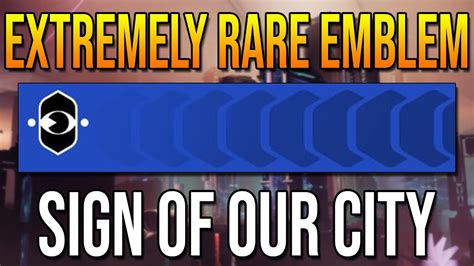 Extremely Rare Season 19 Emblem Sign Of Our City How To Unlock