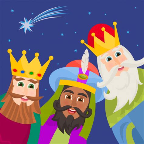 10 Dibujos De Los Tres Reyes Magos