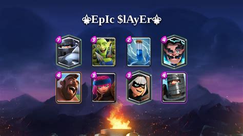 ⚜️epic Layer⚜️ Hog Rider Deck Gameplay Top 200 May 2020 Youtube