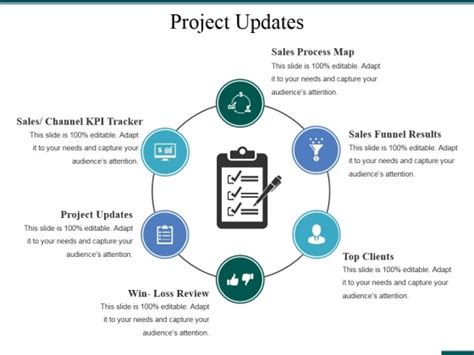 Project Updates Template 1 Ppt Powerpoint Presentation Gallery