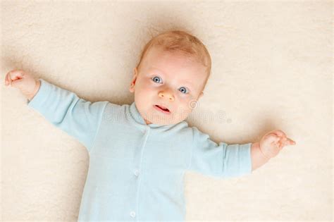 Two Months Old Baby Stock Photo Image Of Infant Innocence 91047568