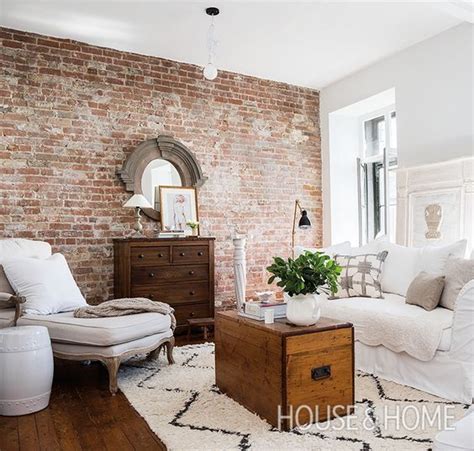 Today you have the opportunity to see many magnificent living rooms with brick walls that will charm, inspire and make you create. Crushing On: Exposed Brick Walls | Brick interior, Exposed ...