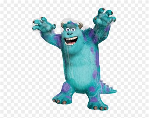 Monster Inc Personajes Png Monsters Inc Sulley Scaring Transparent