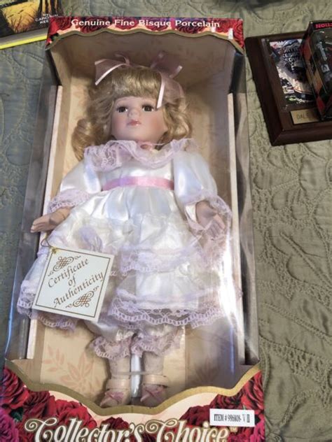Dan Dee Collector S Choice Musical Fine Bisque Porcelain Collectible Doll For Sale Online Ebay