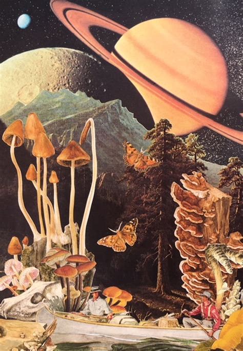 Analog Collage Art Picture Out Of This World Etsy