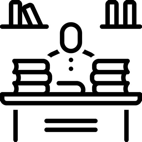 Line Icon For Librarian 16653557 Vector Art At Vecteezy