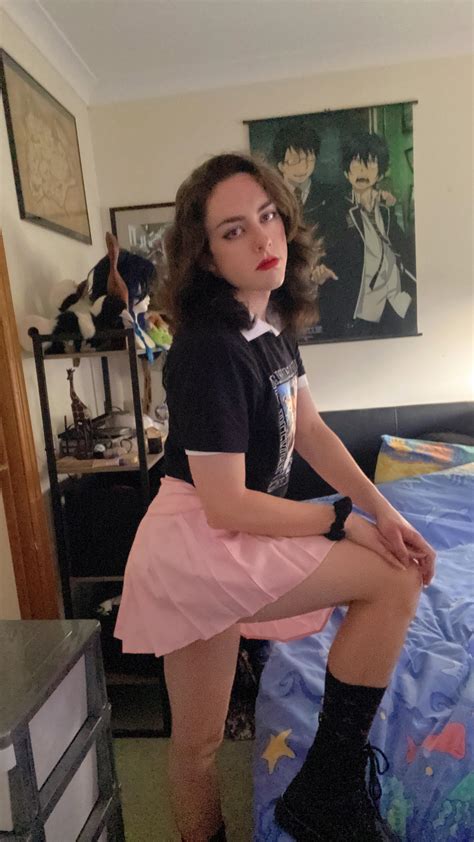 Did My First Photoshoot In My First Ever Skirt What Do U Guys Think Rcrossdressing