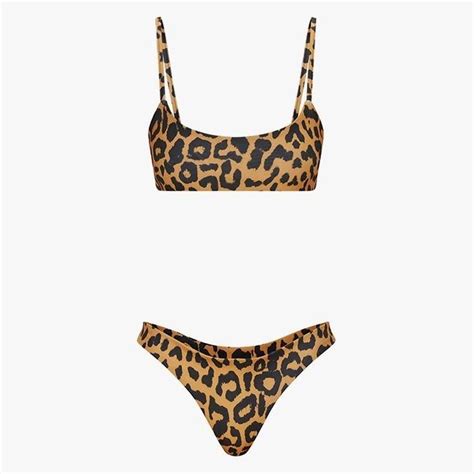 The Animal Print Bathing Suit Is The Swimwear Statement Of The Summer