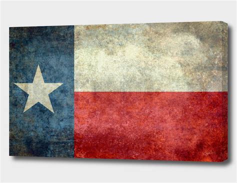 Distressed Texas Flag