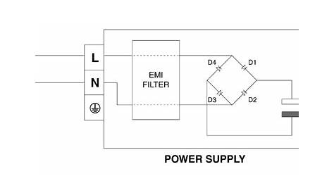 ac-dc adapter circuit diagram