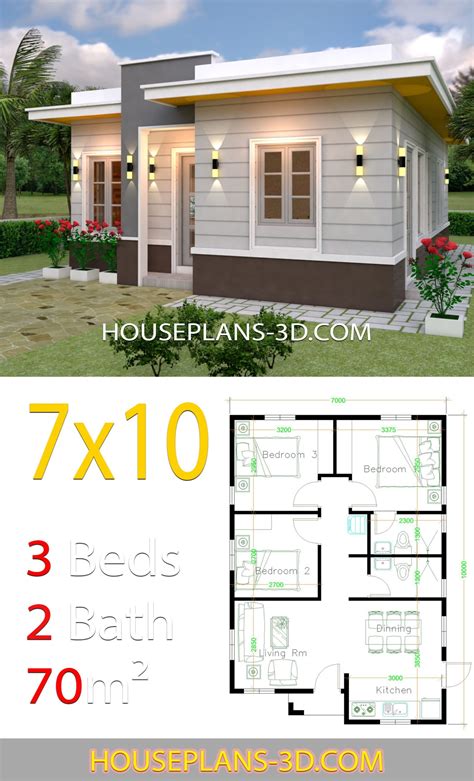 Planos Y Fachadas Para Casas De 7x10 De Una Planta Como Organizar La Casa