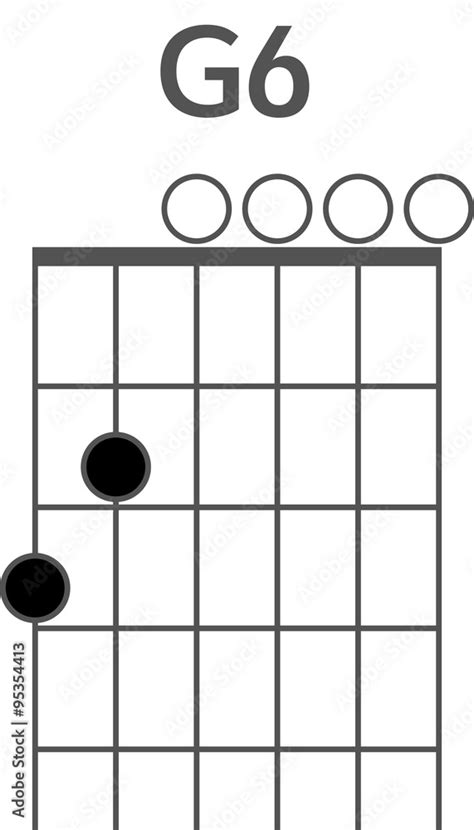 Guitar Chord Diagram To Add To Your Projects G6 Chord 1445286705354
