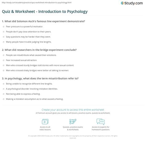 Printables High School Psychology Worksheets Eatfindr Worksheets