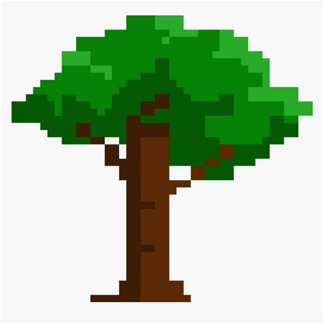 Detail Pixel Art Tree Koleksi Nomer 3