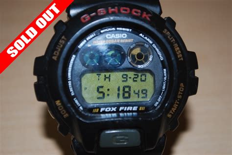 Also, fox fire is the japanese word illuminator translated into english, and was a japanese market release. ★販売価格 6800円★ カシオ G-SHOCK 腕時計 FOX FIRE DW-6900 入荷☆ - 広島県の ...