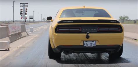 1035 Hp Dodge Demon Sets 14 Mile World Record With Brutal 913s Run
